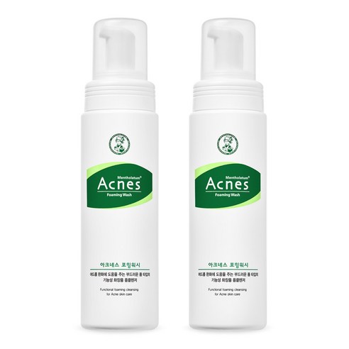 아크네스 포밍워시 클렌징 폼, 200ml, 2개