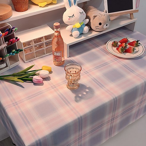 마켓A 파스텔 패턴 리핏 식탁보, TYPE1, 100 x 160 cm