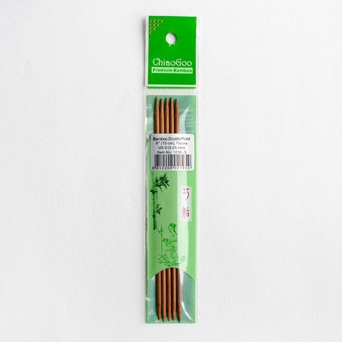 yarna 치아오구 밤부 장갑바늘 5p 1036-3, 3.25mm [1036-3], 1개