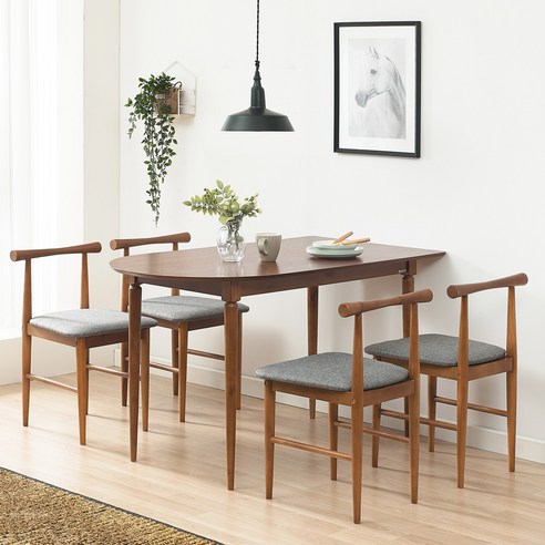 헤즈로 에덴 반원형 식탁: 공간에 온기를 더하는 디자인과 실용성