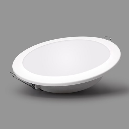 LED 다운라이트 매입등 DC타입 20W 175 x 60 mm, 화이트(매입등), 주광색(조명), 1개