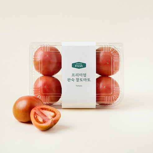 프리미엄 완숙 찰토마토, 1kg, 1개