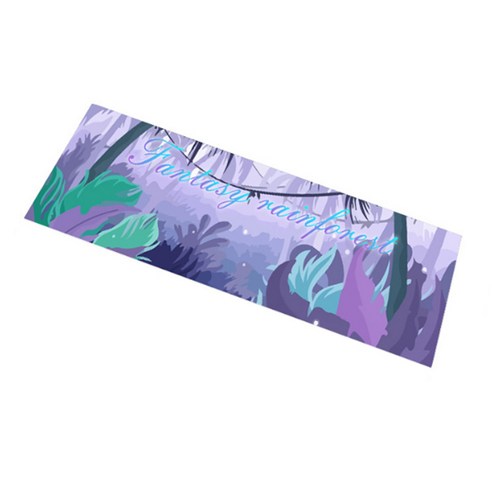 소니오 트로피칼 소프트 스포츠 타월 30 x 100 cm, 04 퍼플포레스트, 1개