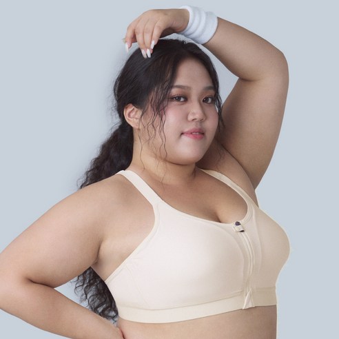 컴포트랩 하이서포트 집업 스포츠 브라