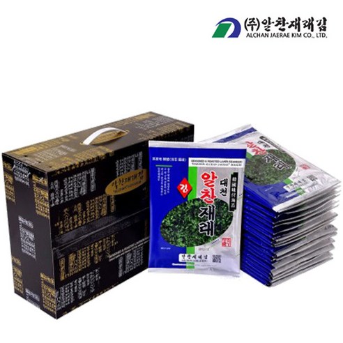 [알찬재래김] 선물세트 5호(알찬재래김 20g x20봉), 1박스, 400g