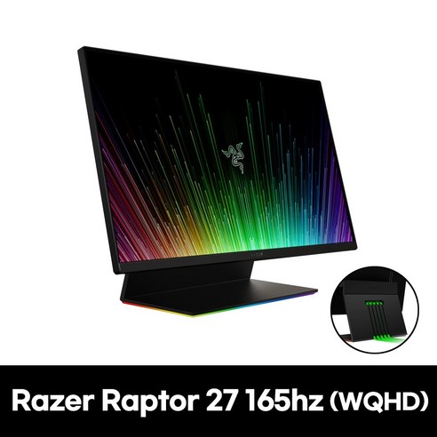 레이저 WQHD Raptor 27 165Hz 모니터, 68.6cm