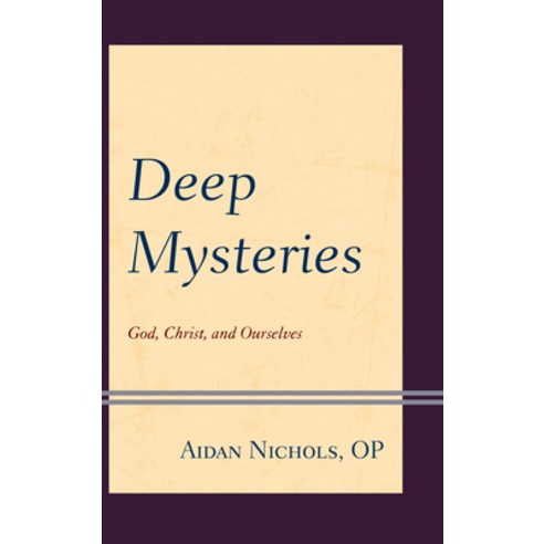 (영문도서) Deep Mysteries: God Christ and Ourselves Paperback, Fortress Academic, English, 9781978704855