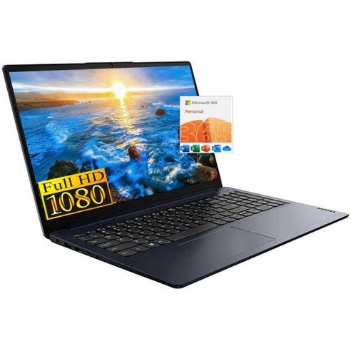 프리미엄 노트북 고성능 Lenovo IdeaPad 15.6 FHD 최신 제품 인텔 펜티엄 쿼드코어 프로세서 20GB RAM 1TB SSD HDMI WiFi 6 11시간 배터리, 12GB RAM | 128GB eMMC +256GB S