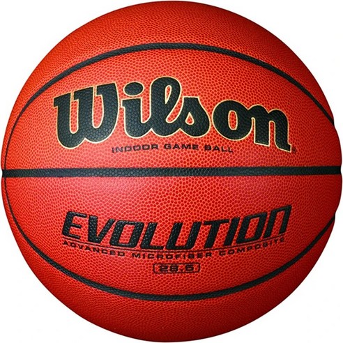 윌슨 Wilson Evolution 실내 게임 농구공, 파도