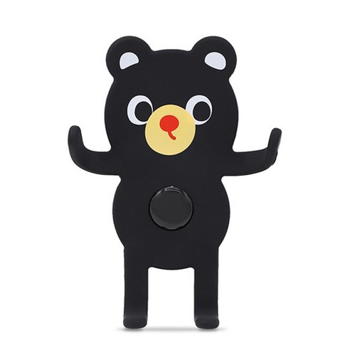 차량용 엘리비 송풍구 핸드폰 거치대, 곰