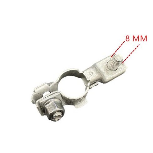 기아차 모델별용 양극 와이어 클램프 터미널 배터리, 8mm 1개, 1개제공 투싼ix배터리