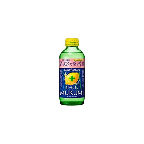 포카삿포로 킬레이트 레몬 MUKUMI 155ml × 24개 기능성 표시 식품