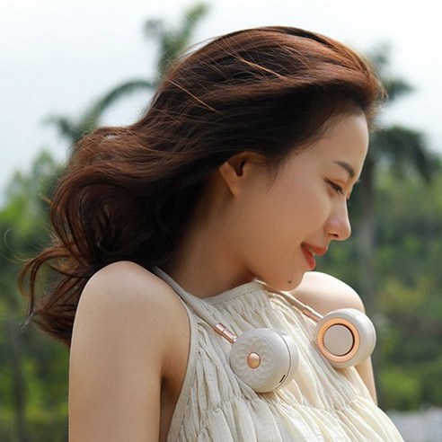 휴대용손선풍기 추천 시원함을 느낄 수 있는 소싱 데이지 넥밴드 무선 미니 휴대용 손 선풍기 상품평 가격 비교