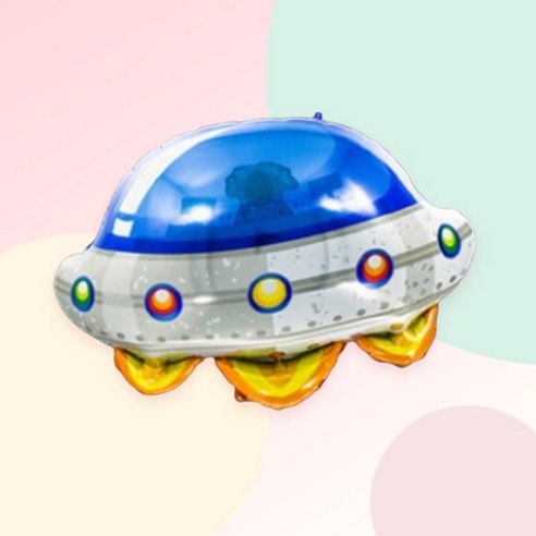 [예쁨주의지호] S_우주풍선 모음 /대형 입체 우주풍선 /UFO풍선/로켓풍선/지구풍선/우주풍선, S_대형 우주풍선_UFO