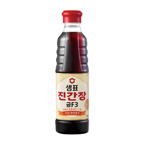 샘표 진간장 금 F3, 500ml, 1개