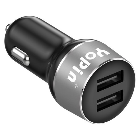 판매 Qualcomm qc3.0 고속 충전 자동차 충전기 사용자 정의 자동차 담배 라이터 플러그 USB 자동차 충전기, 일반 버전(검은색)