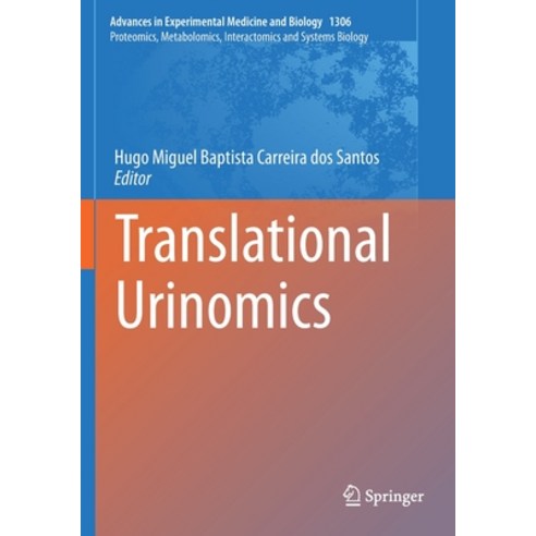 (영문도서) Translational Urinomics Paperback, Springer, English, 9783030639105