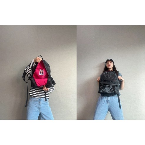 유니크한 디자인과 가벼움으로 편안한 착용감을 선사하는 환경 친화적 백팩