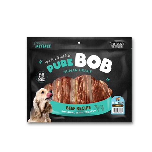 퓨어밥 300g, 10개, 소고기 스테이크