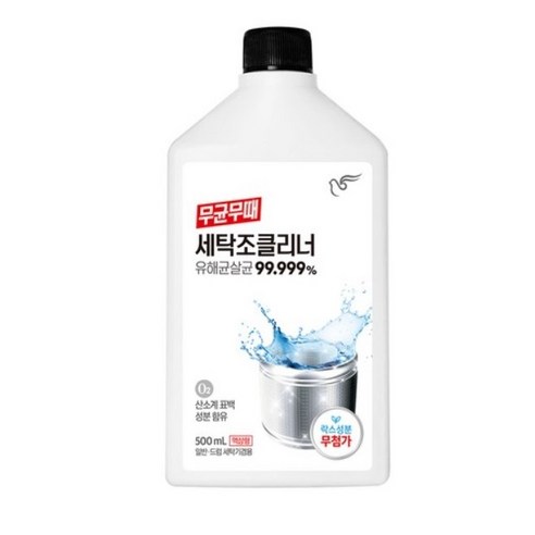 무균무때 세탁조클리너 에이, 1개, 500ml