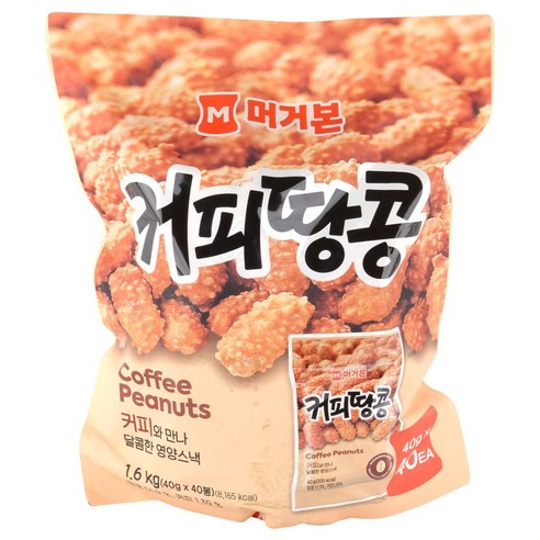 머거본 커피 땅콩 1600G 40GX40 코스트코