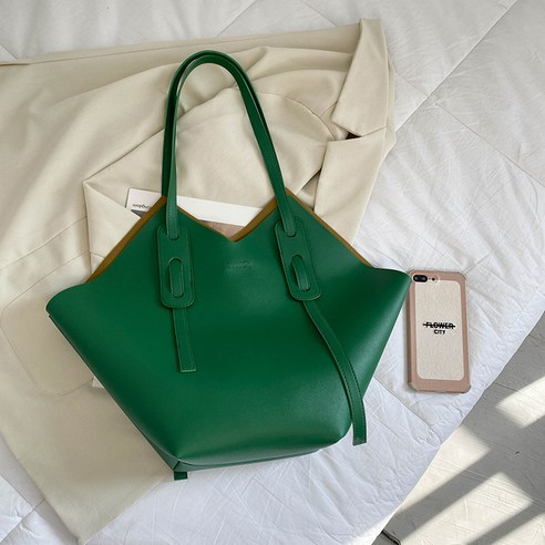 YAPOGI 여성 가방 2022 새로운 봄 여성 가방 유행 대용량 핸드백 어깨 큰 가방 Crossbody 가방 여성 겨드랑이 가방 YAPOGI