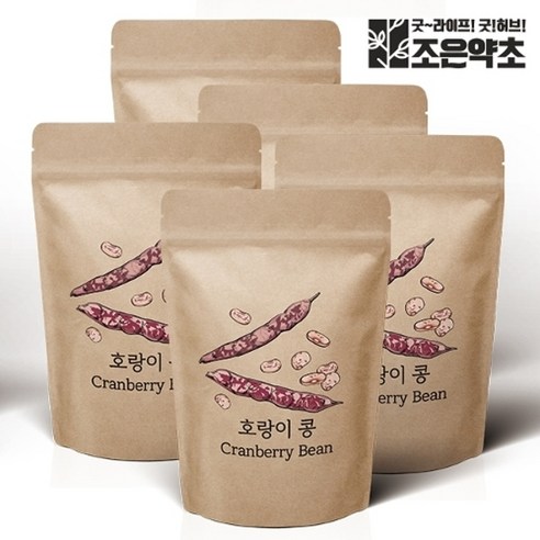 호랑이콩 매화콩 울타리콩 호랑이 강낭콩 1kg x 5, 5개