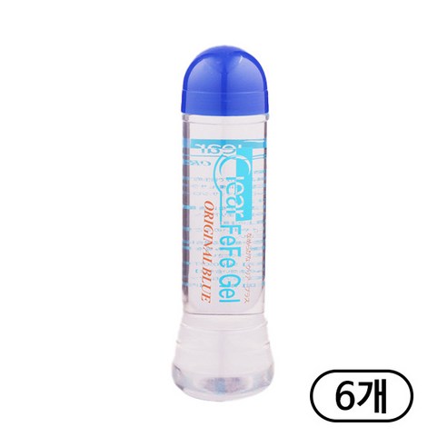 클리어페페 오리지날 블루 바디 마사지 젤 캡용기형, 360ml, 6개