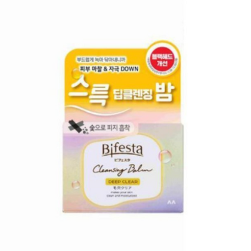 비페스타 클렌징밤 딥 클리어 100ml 모공이 고민 숯피지 흡착 블랙헤드개선, 1개