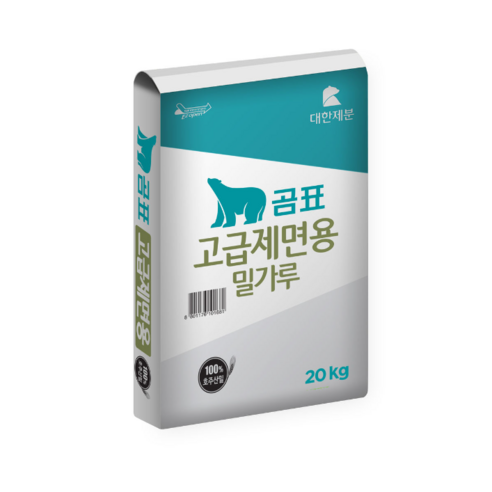 곰표 고급제면용 밀가루, 20kg, 2개