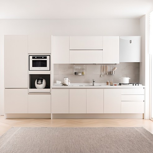 "꿈꿔왔던 주방, 이젠 현실로": 리바트 쿼츠 싱크대로 완성하는 모던 주방의 로망 리바트싱크대