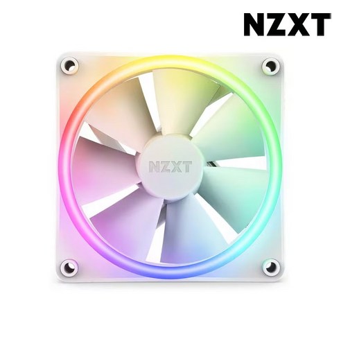 NZXT F120 RGB DUO Matte White (1PACK)