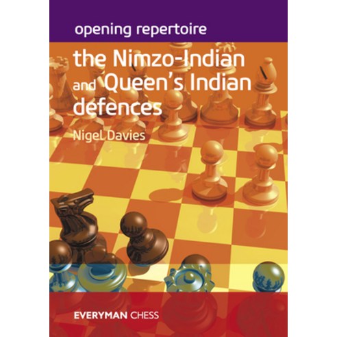 (영문도서) Opening Repertoire - The Nimzo-Indian and Queen''s Indian Defences Paperback, Everyman Chess, English, 9781781945926