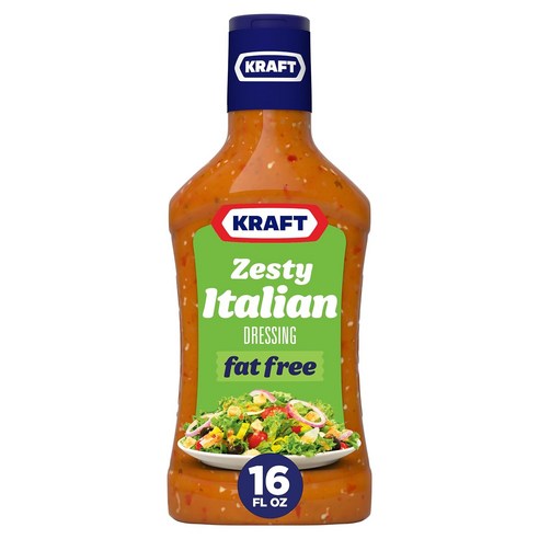 Kraft 팻 프리 제스티 이탈리안 드레싱, 473ml, 1개