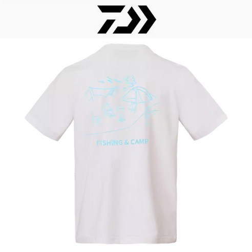 스타일과 기능성을 모두 갖춘 다이와 라운드 반팔 티셔츠로 쾌적한 야외 활동을!