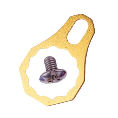 베이트캐스팅 릴 잠금 플레이트 베이트캐스팅, 황금, 21.5x14.1mm, 알루미늄 합금