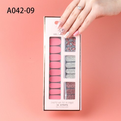 GN Aphrodite 네일패치 네일아트 네일스티커 34P, 1개, A042-9