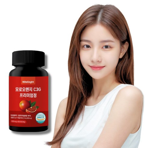 엔딜라이트 모로오렌지 C3G HACCP 인증 1080mg, 36g, 1개, 60정