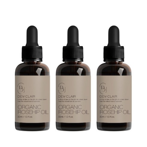 듀끌레어 오가닉로즈힙오일 30ml 1+1+1, 3개 겔랑워터리오일 듀끌레어 오가닉로즈힙오일 30ml 1+1+1, 3개 겔랑워터리오일