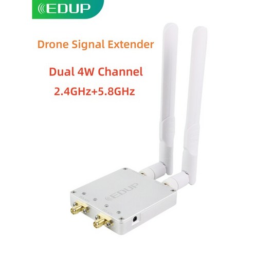 부강샵 원룸공유기 유심라우터 EDUP WiFi 부스터 5.8GHz 및 2.4GHz 신호 확장기 장거리 듀얼 4W 채널 리피, 01 AB022