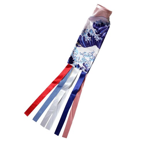 일본 잉어 노보리 물고기 깃발 깃발 Windsock, 70cm 2, 새틴