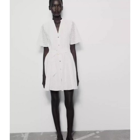 캔버스 카주얼 숄더백 자라 13 ZARA 자라 여자원피스 펀칭 셔츠원피스 브이넥 02H0718