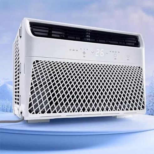 스마트 인버터 에어컨 창문 유닛 난방 및 제습기 1500W, 1) WHITE