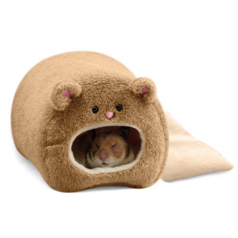 뉴에이지 골든햄스터용 은신처 11 x 11 cm, 곰(NA-H168), 1개