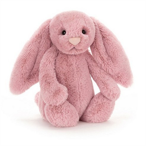 젤리캣 바쉬풀 버니 애착인형 봉제인형, 31cm, 튤립 핑크, 1개