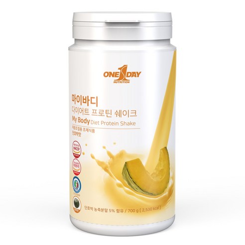 원데이뉴트리션 마이바디 다이어트 프로틴 쉐이크 단호박맛, 1개, 700g