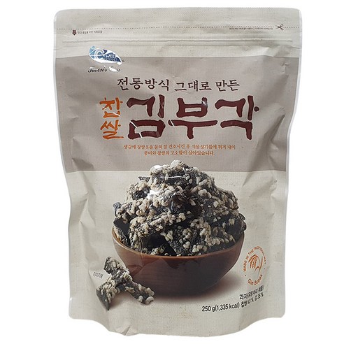 예맛 코스트코 찹쌀 김부각, 250g, 1봉