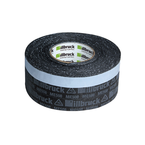 일부룩 illbruck ME508 창호기밀 테이프는 샤시 보양과 기밀 방습을 위해 사용되며, 다양한 폭과 길이로 구매할 수 있습니다.