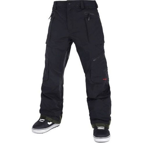 볼컴 보드복 바지 스노우보드 NWT MENS VOLCOM GUCH STRETCH Gore-Tex SNOWBOARD PANTS 0 L black Relaxed Fit 볼컴고어텍스 Best Top5