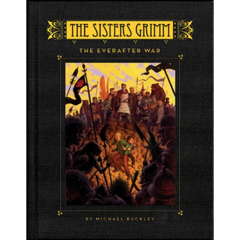 (영문도서) The Everafter War (Sisters Grimm #7) Hardcover, Amulet Books, English, 9780810983557